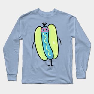 Henri the Hotdog Long Sleeve T-Shirt